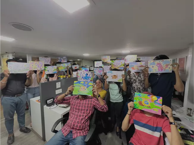 Children’s day drawing workshop, 2022